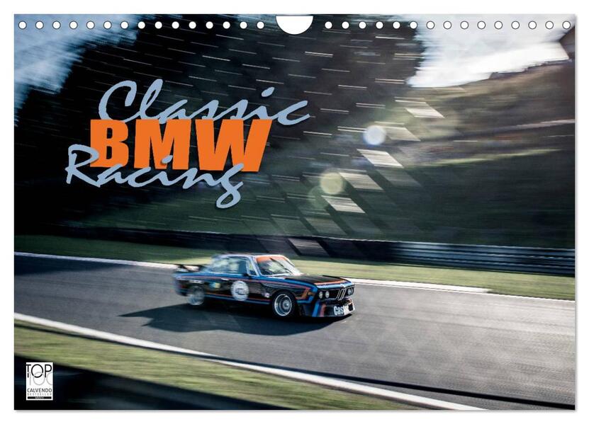 Classic BMW Racing (Wandkalender 2026 DIN A4 quer) CALVENDO Monatskalender