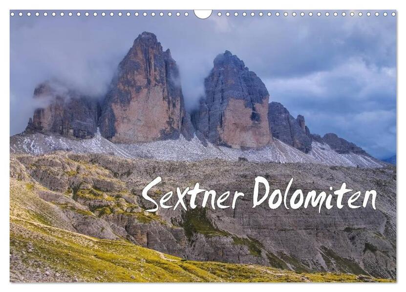 Sextner Dolomiten (Wandkalender 2026 DIN A3 quer) CALVENDO Monatskalender