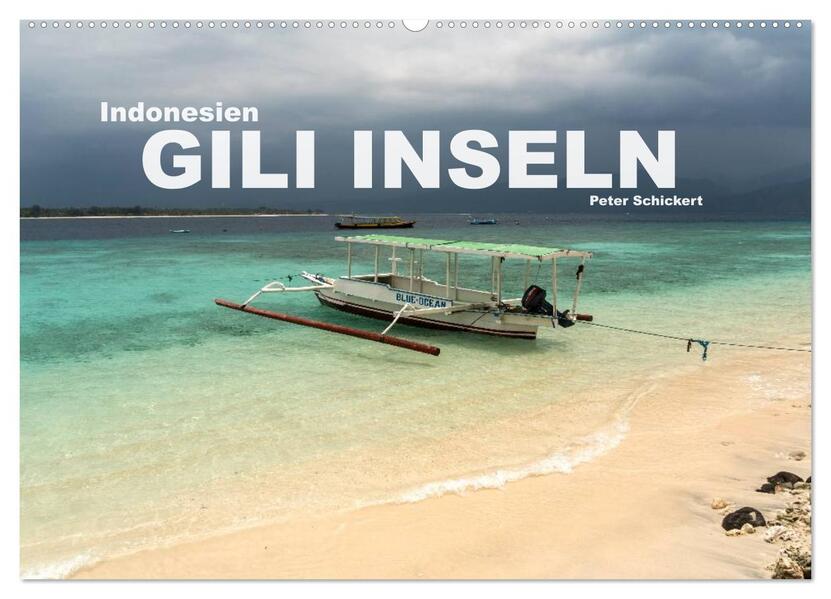 Indonesien: Gili Inseln (Wandkalender 2026 DIN A2 quer) CALVENDO Monatskalender