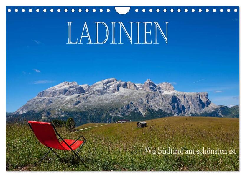 Ladinien - Wo Südtirol am schönsten ist (Wandkalender 2026 DIN A4 quer) CALVENDO Monatskalender