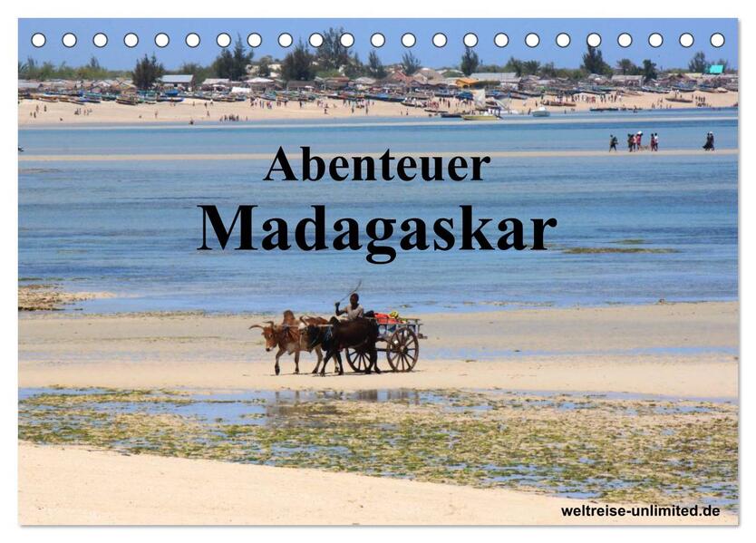 Abenteuer Madagaskar (Tischkalender 2026 DIN A5 quer) CALVENDO Monatskalender