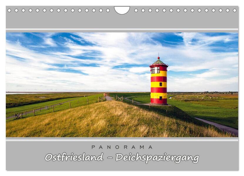 Ostfriesland - Deichspaziergang (Wandkalender 2026 DIN A4 quer) CALVENDO Monatskalender