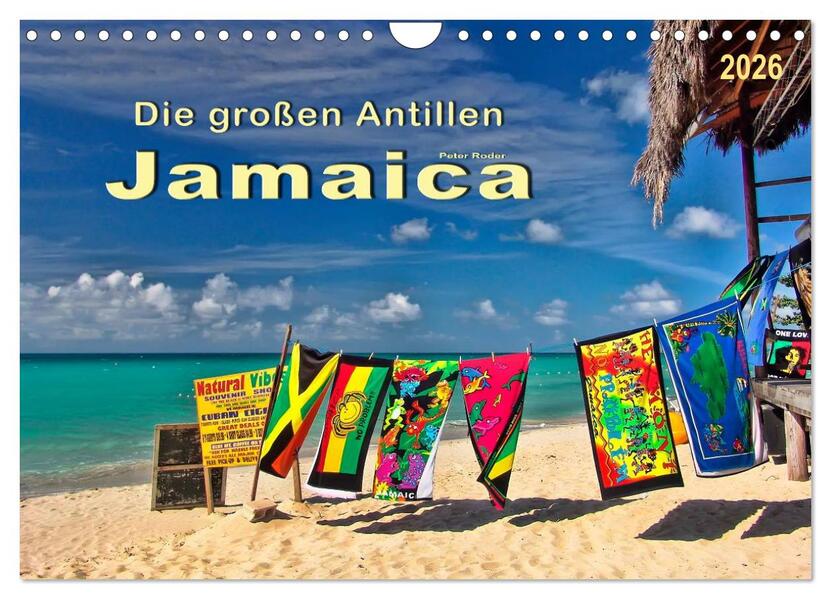 Die großen Antillen - Jamaica (Wandkalender 2026 DIN A4 quer) CALVENDO Monatskalender