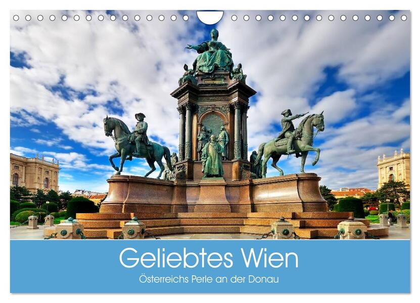 Geliebtes Wien. Österreichs Perle an der Donau (Wandkalender 2026 DIN A4 quer) CALVENDO Monatskalender
