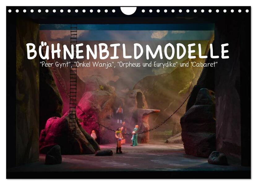 Bühnenbildmodelle (Wandkalender 2026 DIN A4 quer) CALVENDO Monatskalender