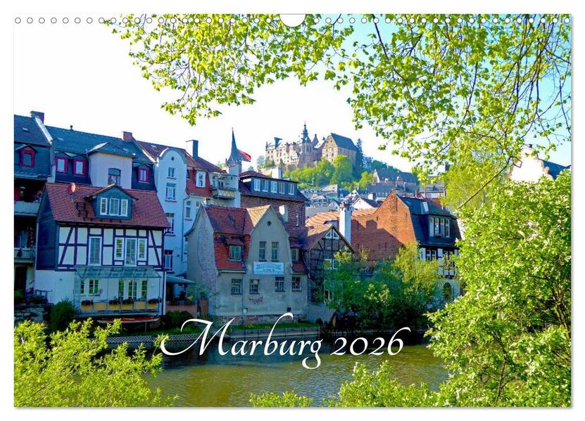 Marburg 2026 (Wandkalender 2026 DIN A3 quer) CALVENDO Monatskalender