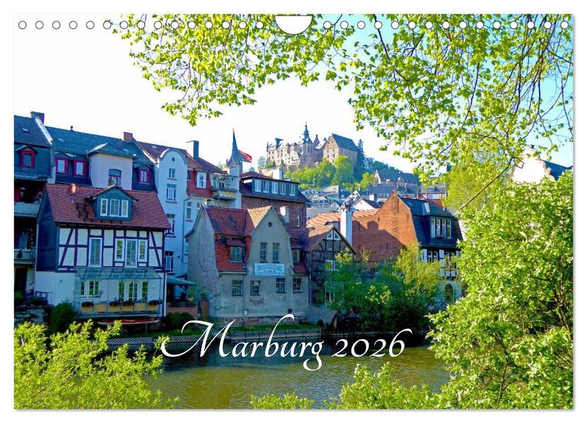 Marburg 2026 (Wandkalender 2026 DIN A4 quer) CALVENDO Monatskalender