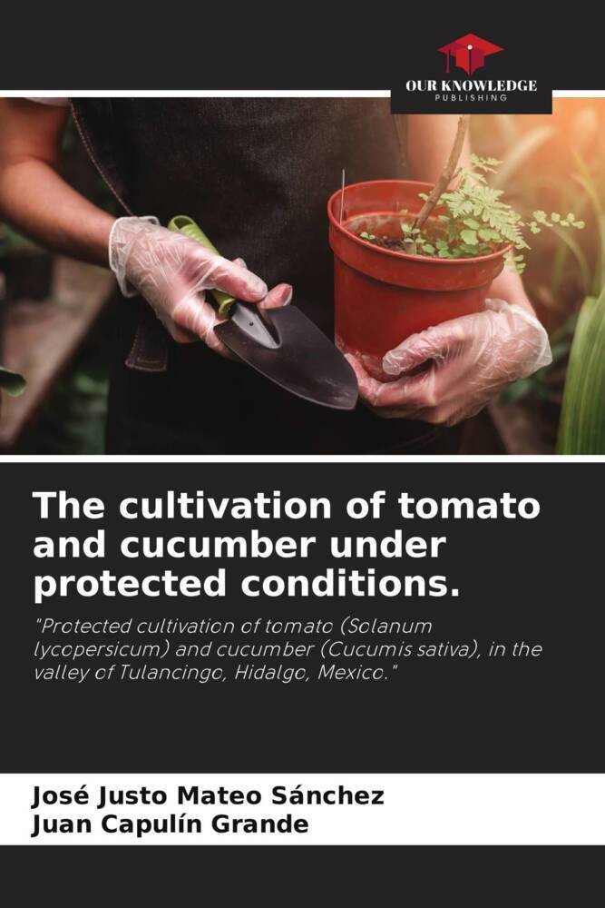 The cultivation of tomato and cucumber under protected conditions.