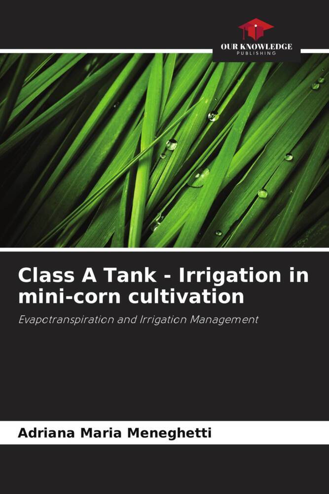 Class A Tank - Irrigation in mini-corn cultivation