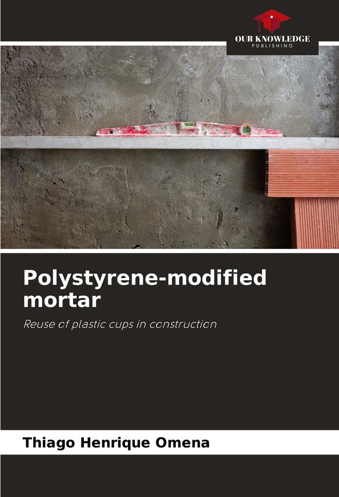 Polystyrene-modified mortar