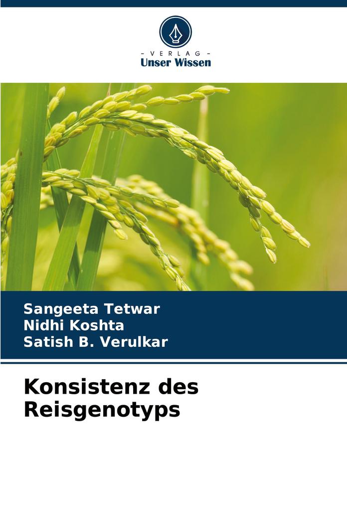 Konsistenz des Reisgenotyps