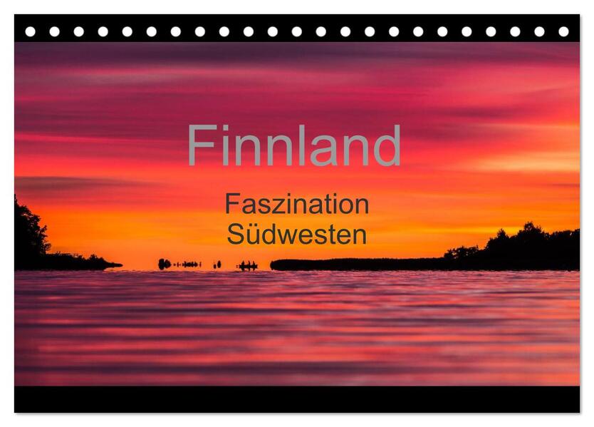 Finnland - Faszination Südwesten (Tischkalender 2026 DIN A5 quer) CALVENDO Monatskalender