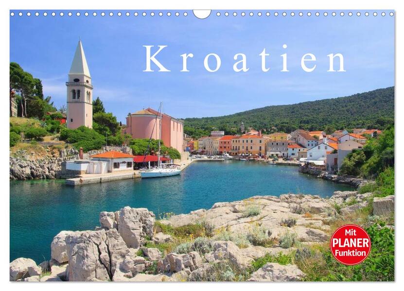 Kroatien (Wandkalender 2026 DIN A3 quer) CALVENDO Monatskalender