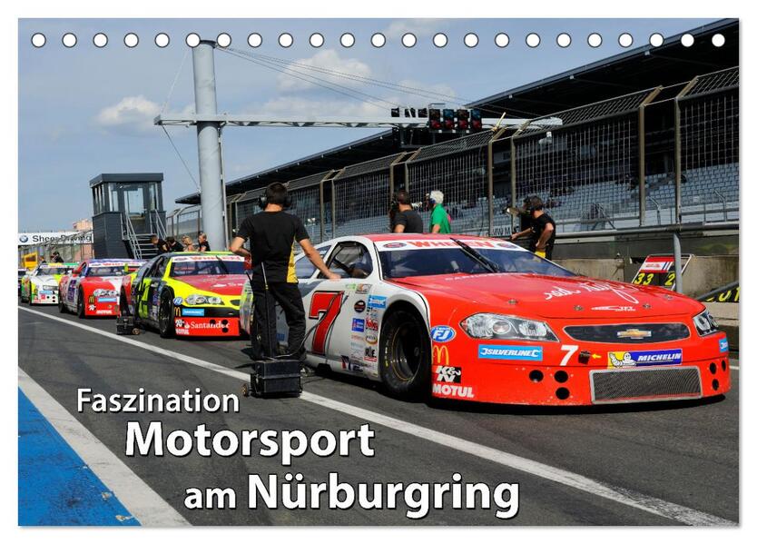 Faszination Motorsport am Nürburgring (Tischkalender 2026 DIN A5 quer) CALVENDO Monatskalender
