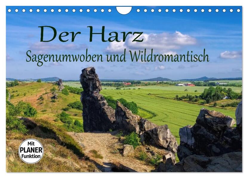 Der Harz - Sagenumwoben und Wildromantisch (Wandkalender 2026 DIN A4 quer) CALVENDO Monatskalender