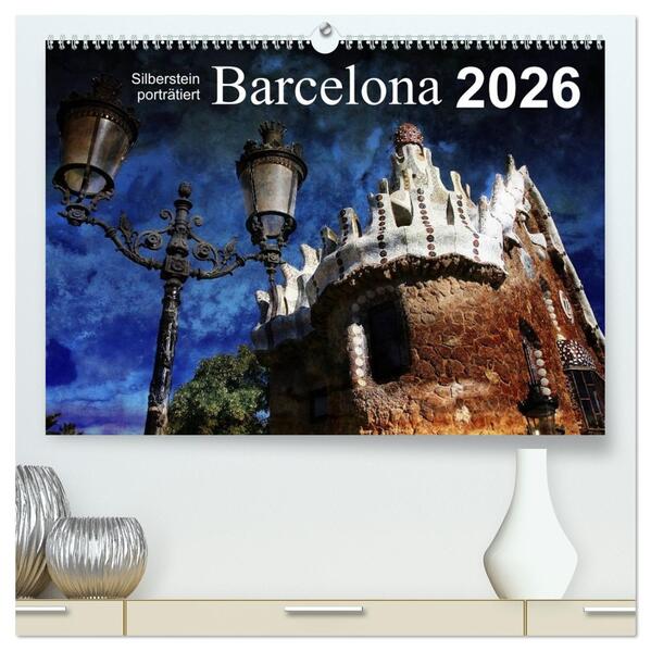 Barcelona (hochwertiger Premium Wandkalender 2026 DIN A2 quer) Kunstdruck in Hochglanz