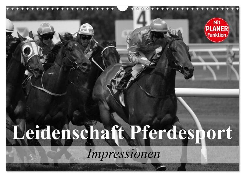 Leidenschaft Pferdesport - Impressionen (Wandkalender 2026 DIN A3 quer) CALVENDO Monatskalender