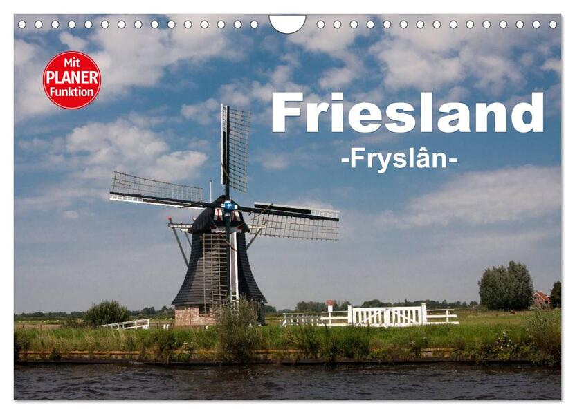 Friesland - Fryslan (Wandkalender 2026 DIN A4 quer) CALVENDO Monatskalender