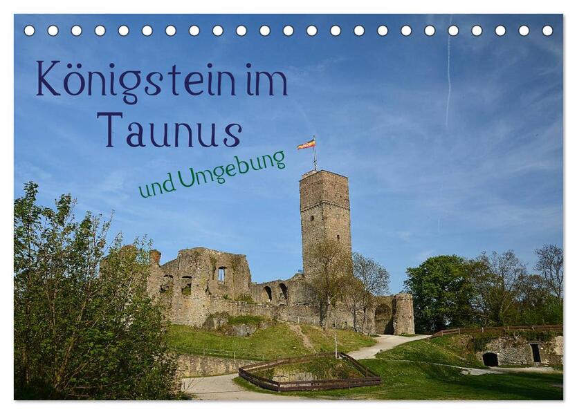 Königstein im Taunus und Umgebung (Tischkalender 2026 DIN A5 quer) CALVENDO Monatskalender