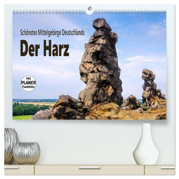 Der Harz - Schönstes Mittelgebirge Deutschlands (hochwertiger Premium Wandkalender 2026 DIN A2 quer) Kunstdruck in Hochglanz