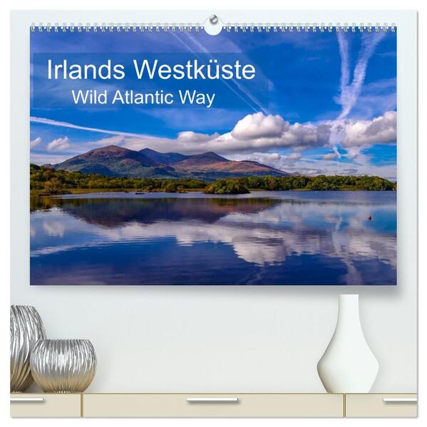 Irlands Westküste - Wild Atlantik Way (hochwertiger Premium Wandkalender 2026 DIN A2 quer) Kunstdruck in Hochglanz