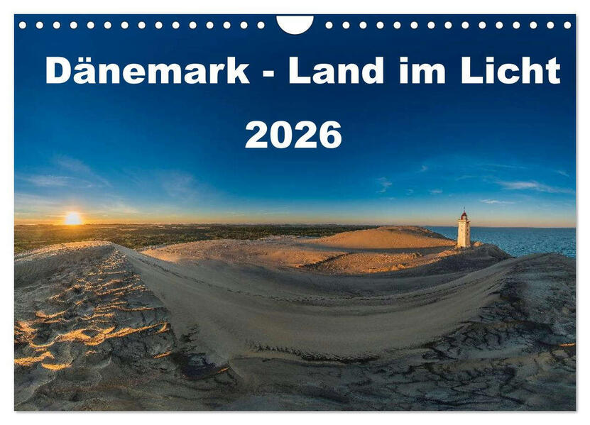 Dänemark - Land im Licht (Wandkalender 2026 DIN A4 quer) CALVENDO Monatskalender