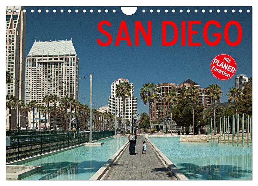 San Diego (Wandkalender 2026 DIN A4 quer) CALVENDO Monatskalender