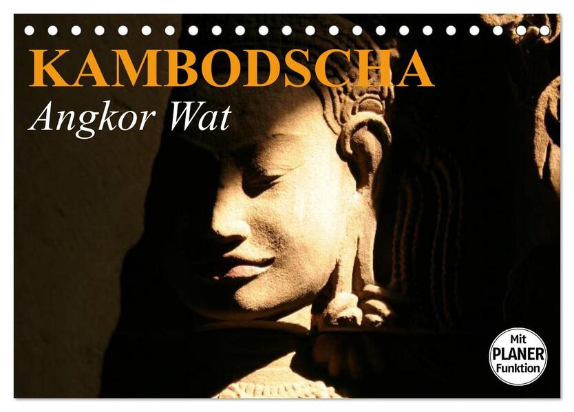 Kambodscha. Angkor Wat (Tischkalender 2026 DIN A5 quer) CALVENDO Monatskalender