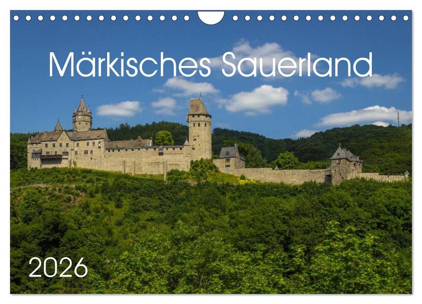 Märkisches Sauerland (Wandkalender 2026 DIN A4 quer) CALVENDO Monatskalender