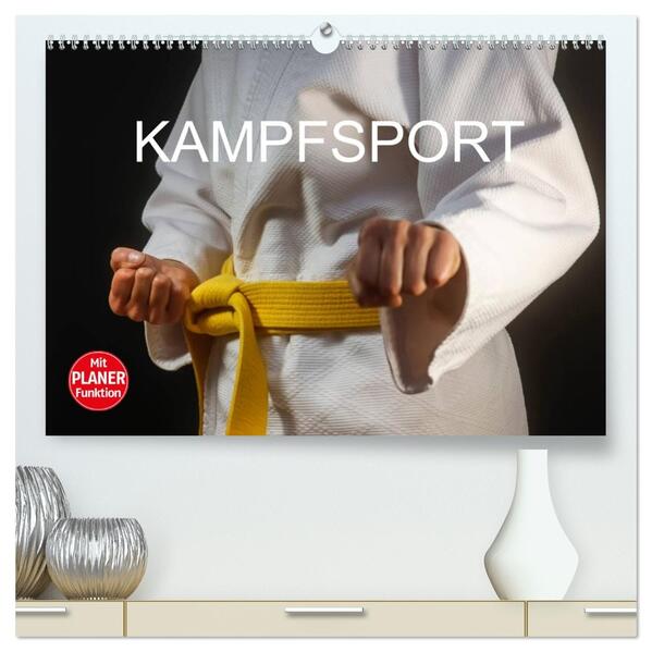 Kampfsport (hochwertiger Premium Wandkalender 2026 DIN A2 quer) Kunstdruck in Hochglanz