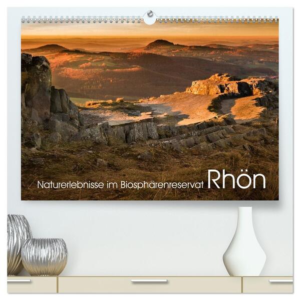 Naturerlebnis im Biosphärenreservat Rhön (hochwertiger Premium Wandkalender 2026 DIN A2 quer) Kunstdruck in Hochglanz
