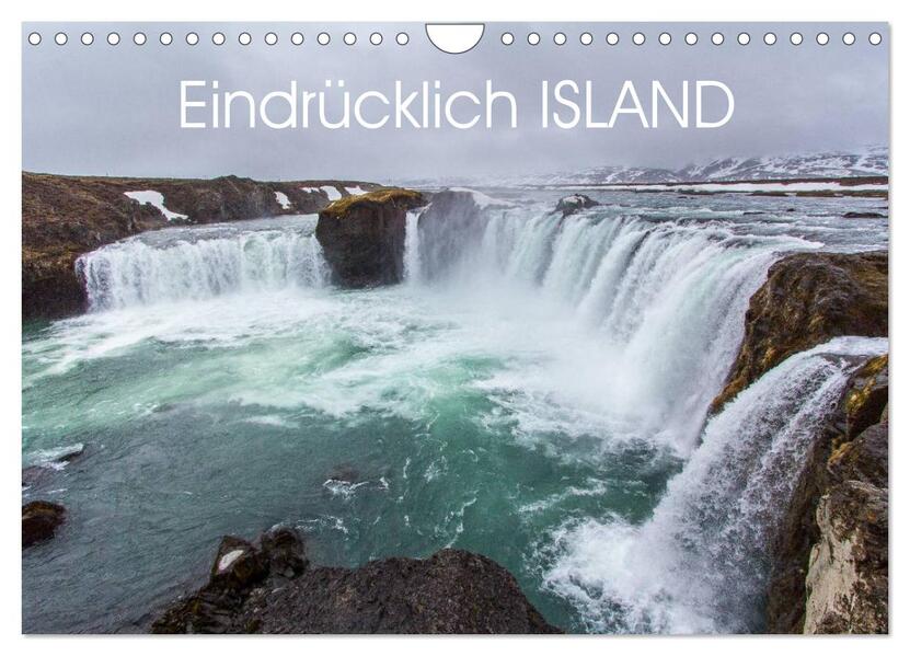 Eindrücklich Island 2026 (Wandkalender 2026 DIN A4 quer) CALVENDO Monatskalender
