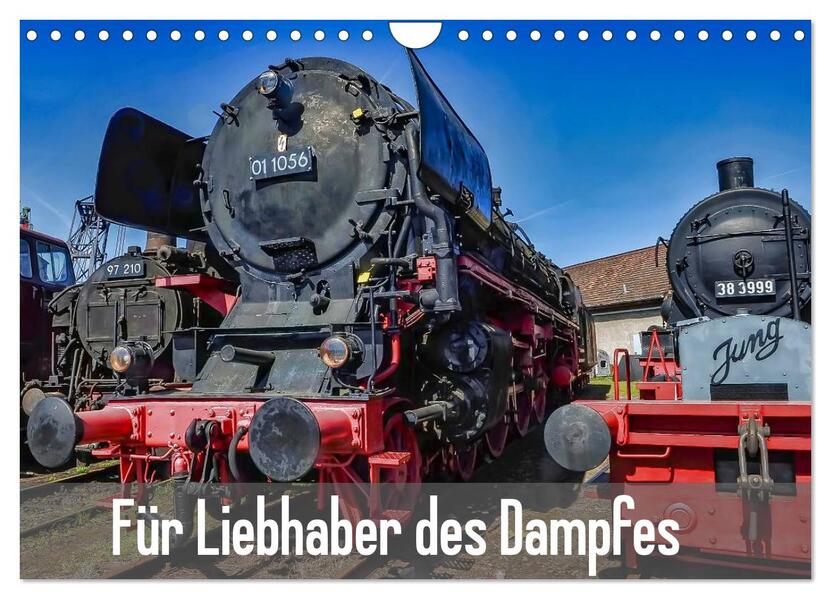Für Liebhaber des Dampfes (Wandkalender 2026 DIN A4 quer) CALVENDO Monatskalender