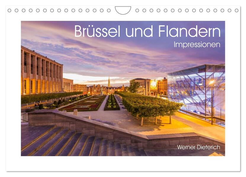 Brüssel und Flandern Impressionen (Wandkalender 2026 DIN A4 quer) CALVENDO Monatskalender