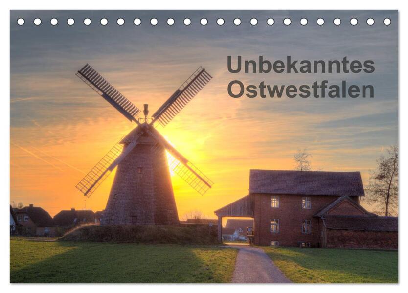 Unbekanntes Ostwestfalen (Tischkalender 2026 DIN A5 quer) CALVENDO Monatskalender