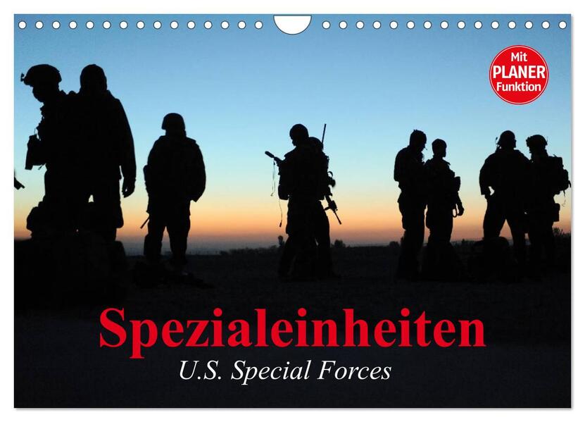 Spezialeinheiten U.S. Special Forces (Wandkalender 2026 DIN A4 quer) CALVENDO Monatskalender