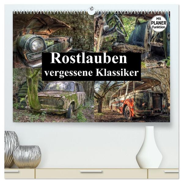 Rostlauben - vergessene Klassiker (hochwertiger Premium Wandkalender 2026 DIN A2 quer) Kunstdruck in Hochglanz