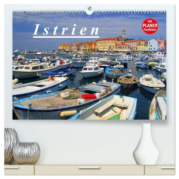 Istrien (hochwertiger Premium Wandkalender 2026 DIN A2 quer) Kunstdruck in Hochglanz