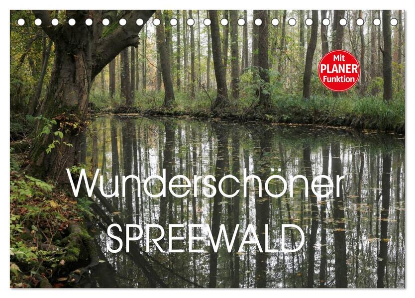 Wunderschöner Spreewald (Tischkalender 2026 DIN A5 quer) CALVENDO Monatskalender
