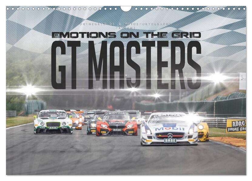 EMOTIONS ON THE GRID - GT Masters (Wandkalender 2026 DIN A3 quer) CALVENDO Monatskalender