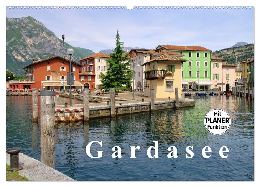 Gardasee (Wandkalender 2026 DIN A2 quer) CALVENDO Monatskalender