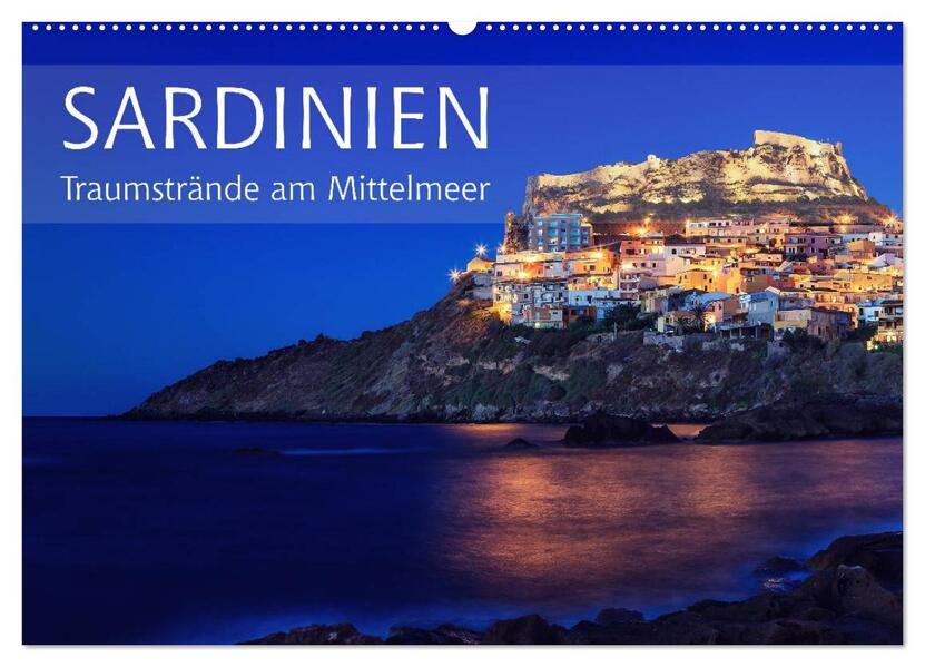 Sardinien - Traumstrände am Mittelmeer (Wandkalender 2026 DIN A2 quer) CALVENDO Monatskalender