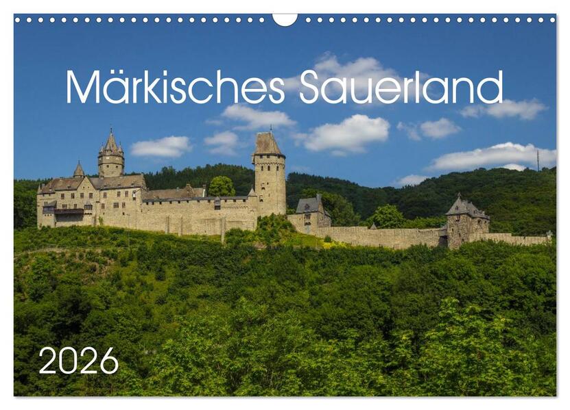 Märkisches Sauerland (Wandkalender 2026 DIN A3 quer) CALVENDO Monatskalender