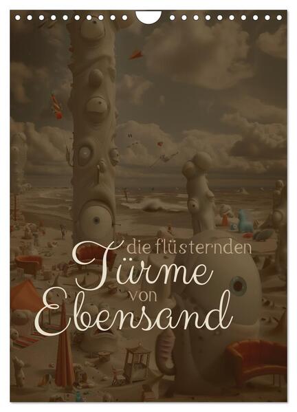 Die Flüsternden Türme von Ebensand (Wandkalender 2026 DIN A4 hoch) CALVENDO Monatskalender