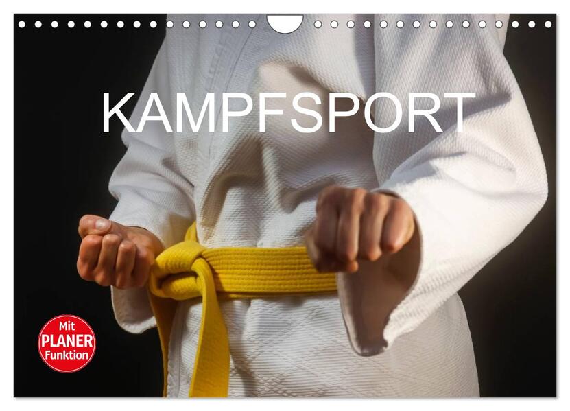 Kampfsport (Wandkalender 2026 DIN A4 quer) CALVENDO Monatskalender