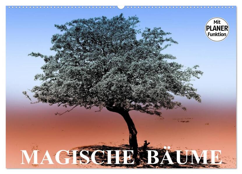 Magische Bäume (Wandkalender 2026 DIN A2 quer) CALVENDO Monatskalender