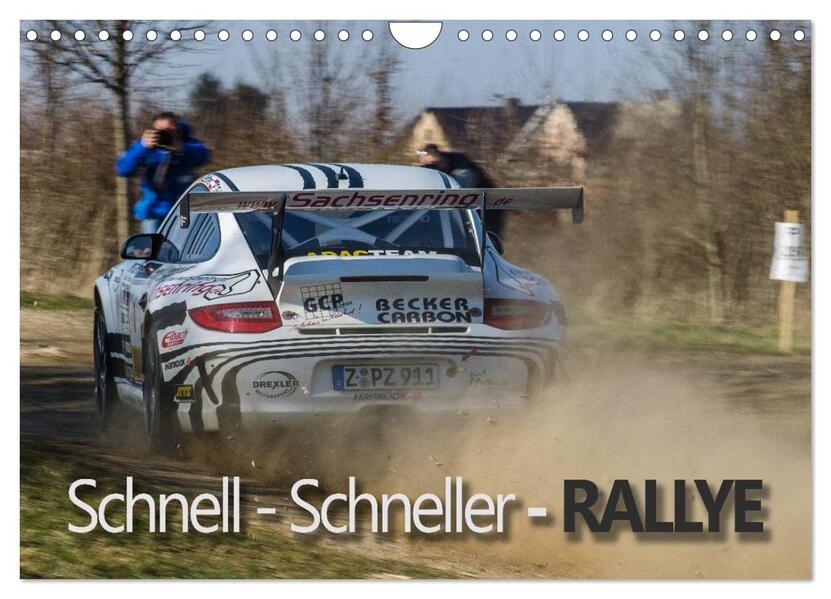 Schnell - Schneller - Rallye (Wandkalender 2026 DIN A4 quer) CALVENDO Monatskalender