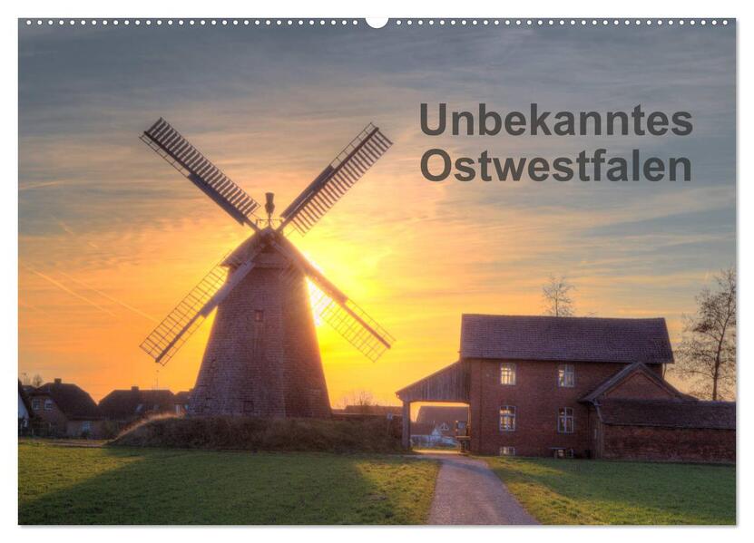 Unbekanntes Ostwestfalen (Wandkalender 2026 DIN A2 quer) CALVENDO Monatskalender