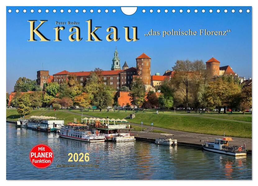 Krakau - das polnische Florenz (Wandkalender 2026 DIN A4 quer) CALVENDO Monatskalender