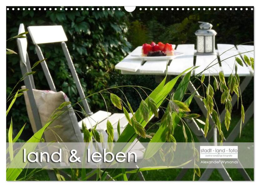 land und leben (Wandkalender 2026 DIN A3 quer) CALVENDO Monatskalender
